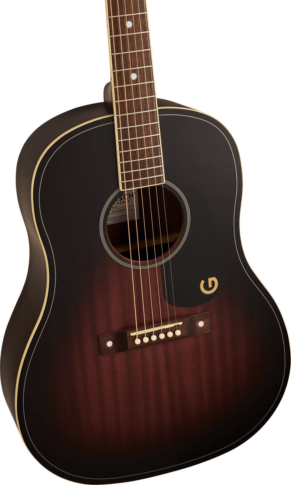 Jim Dandy Dreadnought WN BPG Deep Cherry Burst