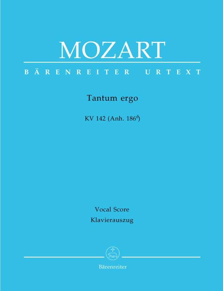 Moz W.A. - Tum Ergo Kv 142 (Anh. 186D) - Reduction Ch Piano