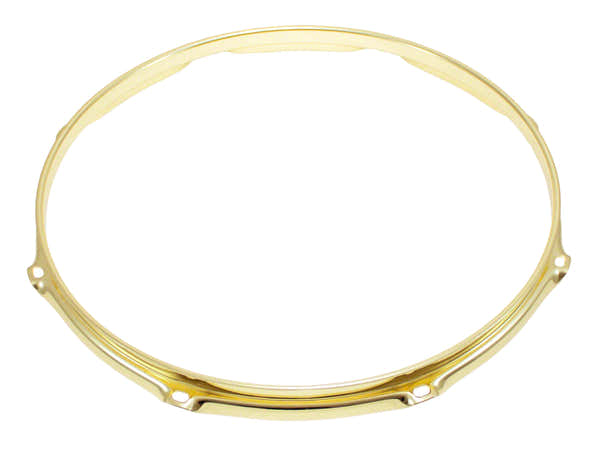 Sparedrum Drumhoepel 12" 8 Spanbouten Goud Super Triple Flange 2.3mm