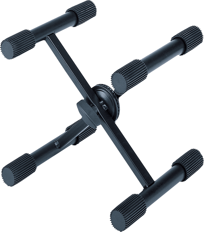 QL322 zwarte keyboardstandaard