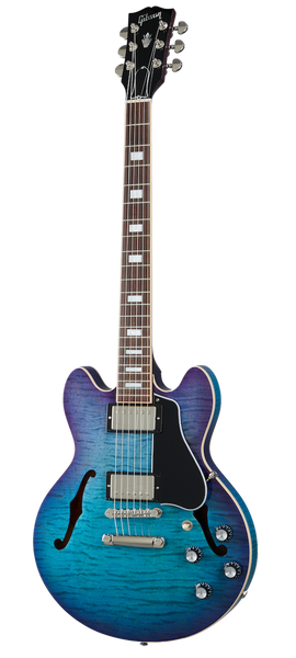 Gibson Electric ES-339 Gevlamd Blueberry Burst Modern