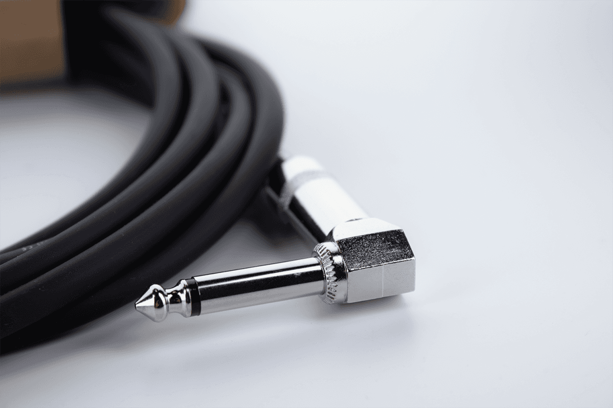 GUITAR CABLE 1.5 M JACK STRAIGHT/COILED