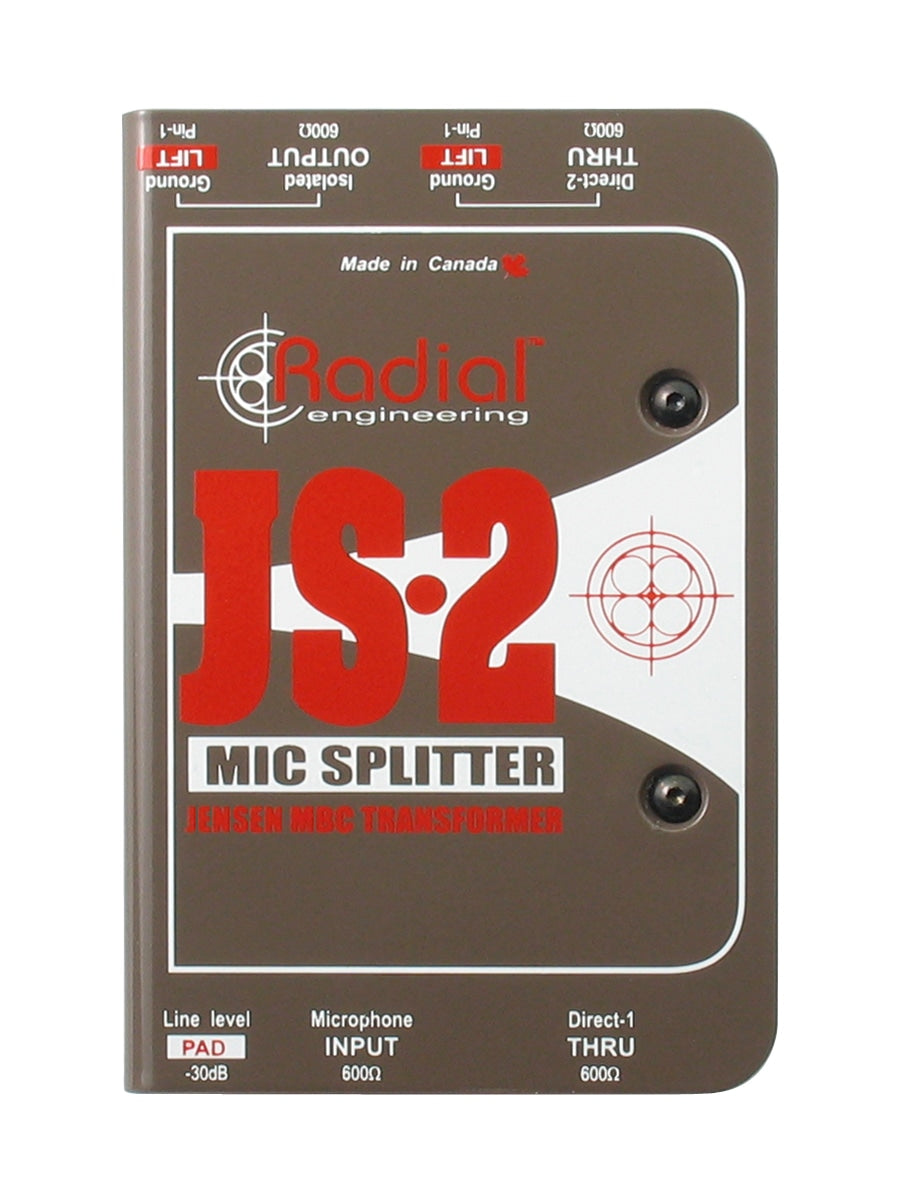 JS2 Splitter 1 ingang / 2 uitgangen