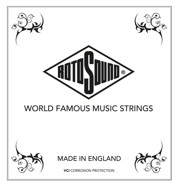 Rotosound ROTO NP024 STAINLESS STEEL PLAIN SINGLES