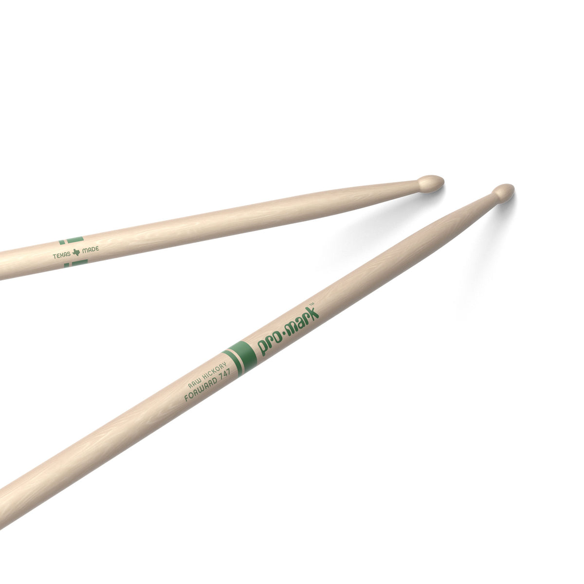 TXR747W - Classic Forward 747 Ruw Hickory Ovale Houten Tip