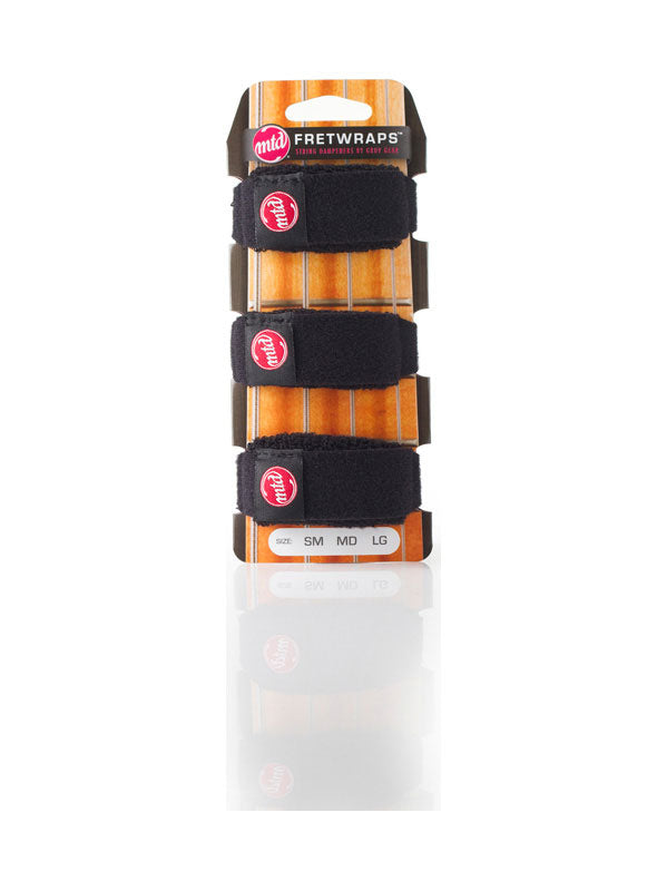 FretWraps 3-pack MTD Zwart - Middelgroot