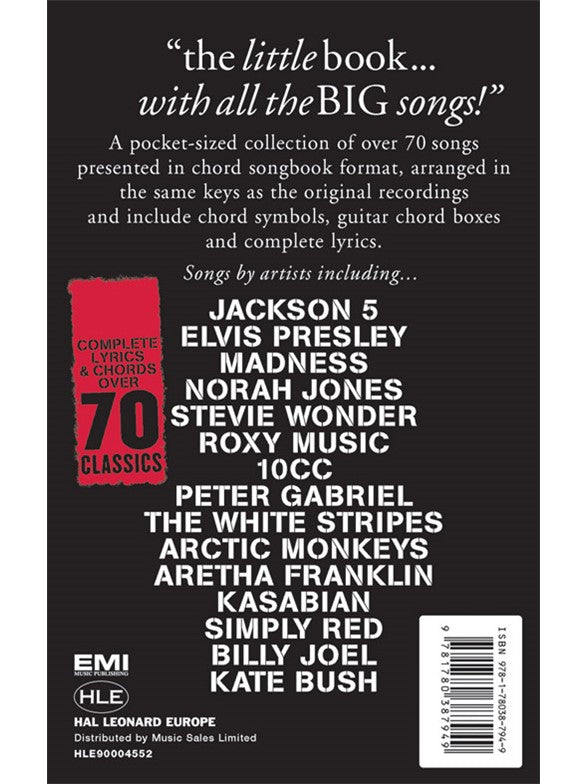 Little Black Songbook - All Time Hit Songs - Paroles & Accords