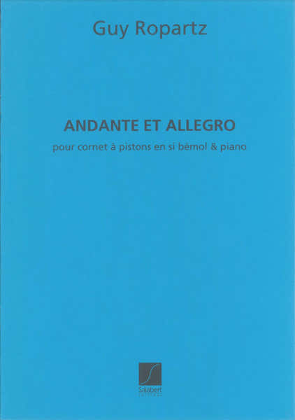 Salabert Salert Ropz Guy - Ande & Allegro - Cornet Sib Piano