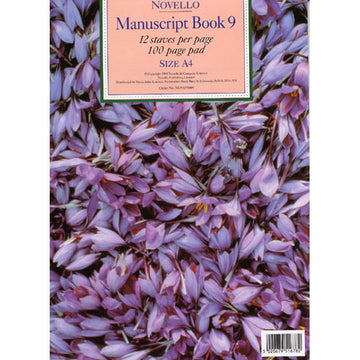 Novello Manuscript Book 9 A4