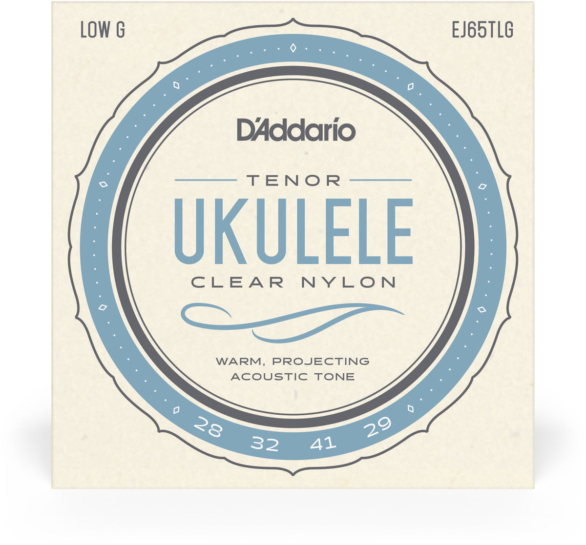 D'ADDARIO EJ65TLG Snaren voor Ukulele Tenor Lage G