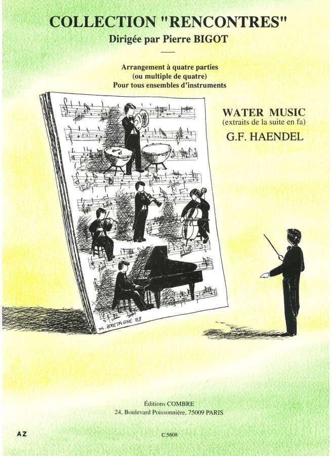 Haendel - Water Music Extraits - Juniororkest in 4 Partijen
