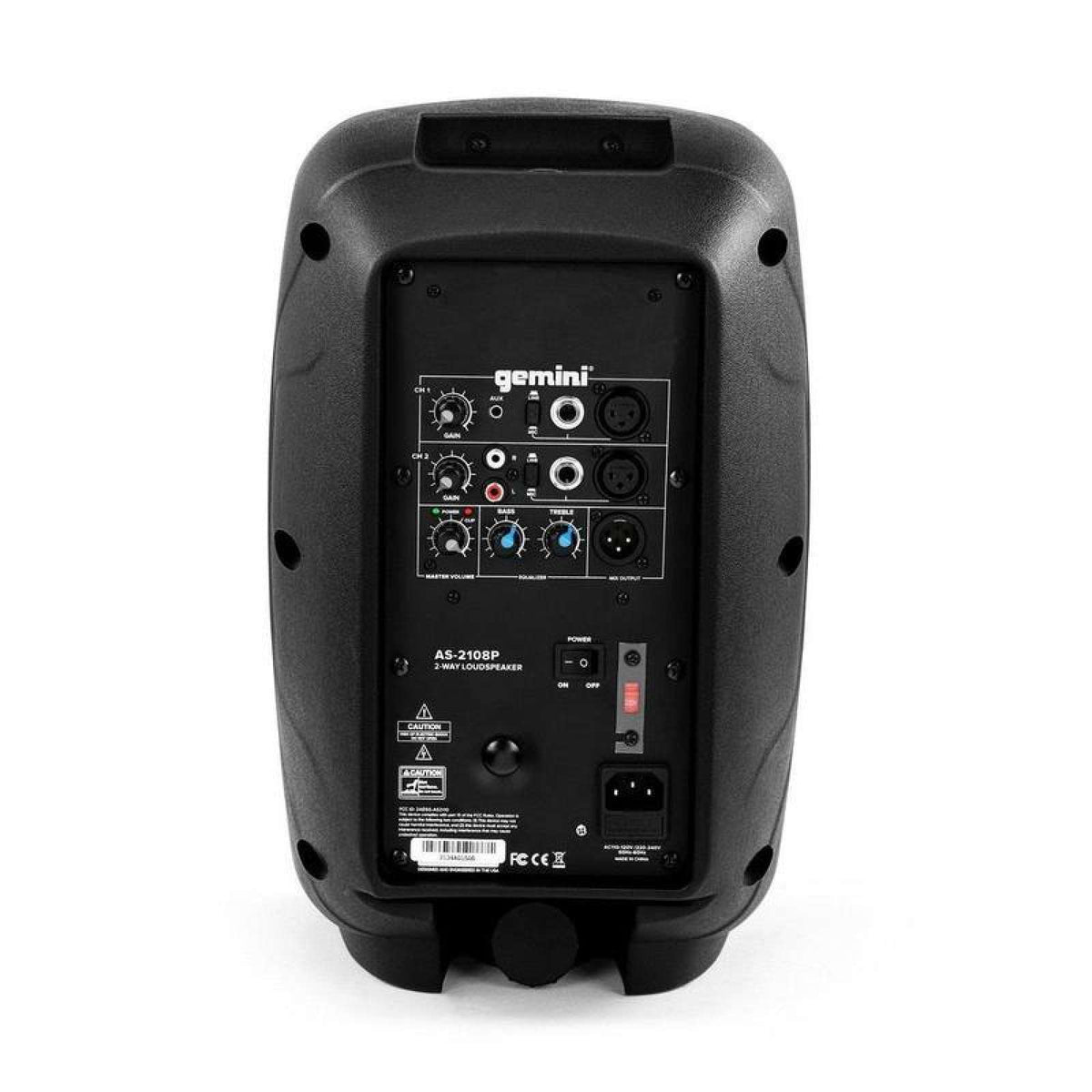 AS-2108p - Actieve Luidspreker 8 Inch