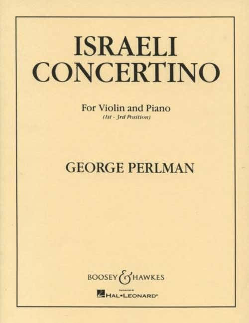 Perlman G. - Israëlisch concertino - Viool en piano