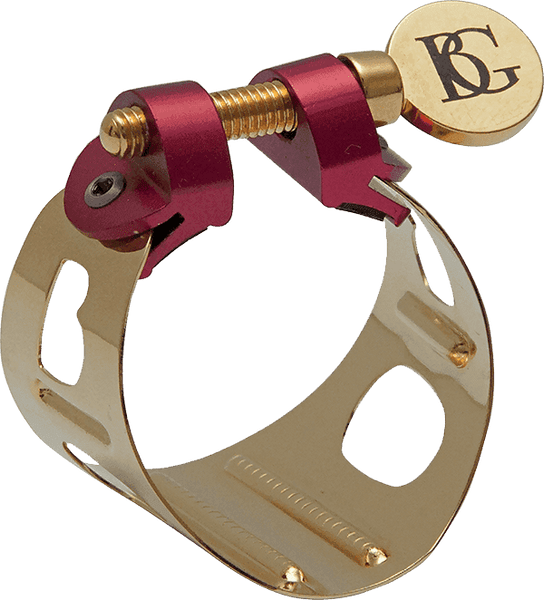 BG Ligatuur Saxofoon Tenor Duo Gelakt