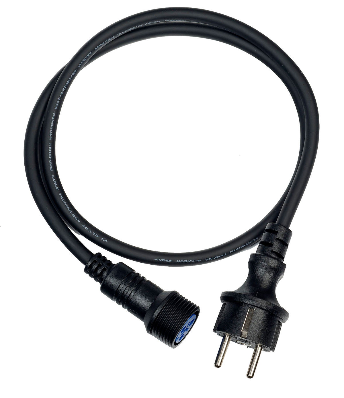 IP65-voedingskabel voor IP Par 712 Hex