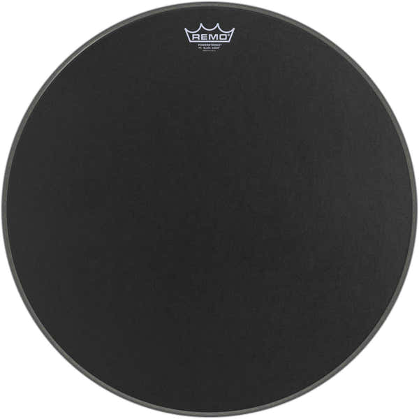 Remo POWERSTROKE 3 22 - BLACK SUEDE