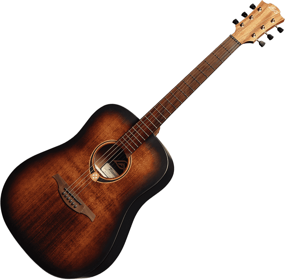 Tramontane T70D-B&B Dreadnought Zwart & Bruin