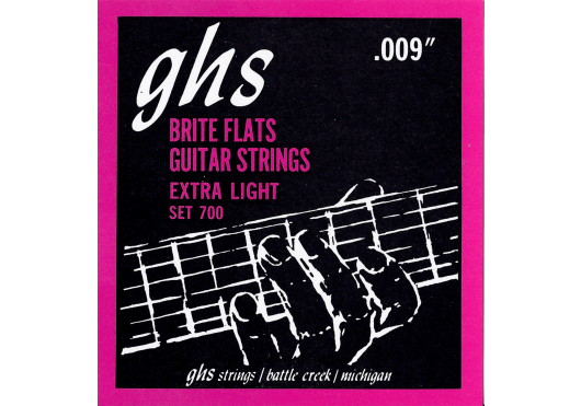 700 Brite Flats Extra light 9-42