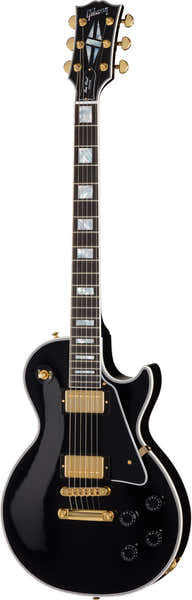 Les Paul Custom Lange mensuur Ebbenhout Modern
