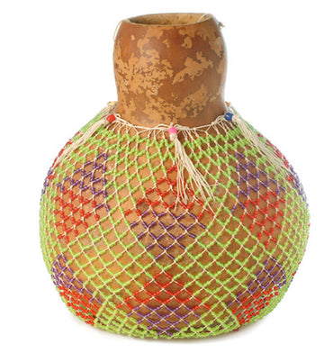 Y-CH006 - SHEKERE XEQUERE - KALEBAS 40CM - KRALEN
