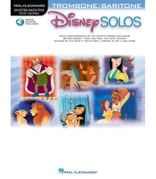 Hal Leonard DISNEY SOLOS + MP3 - TROMBONE