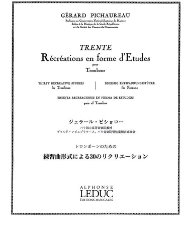 30 récréations en forme d'études