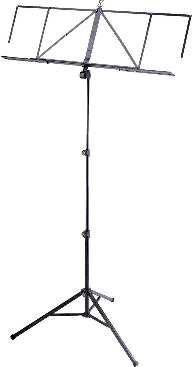 K&M 10062 MUSIC STAND "ROBBY PLUS" - BLACK