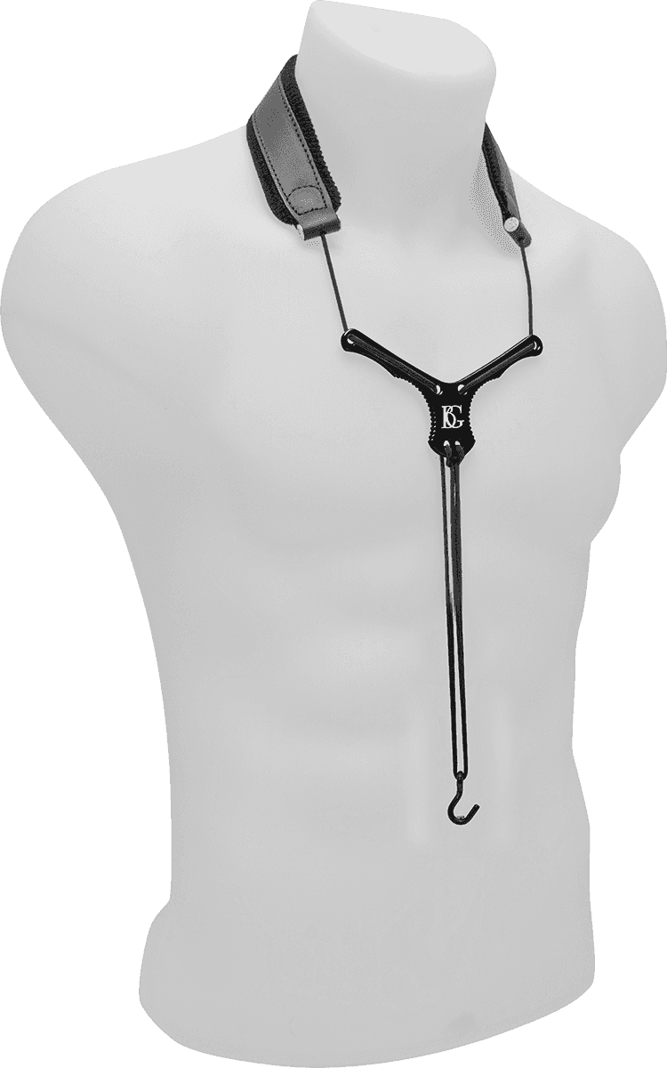 ZEN LEATHER BASSOON DRAAGRIEM - METAL HOOK
