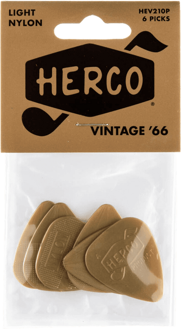 Zakje met 6 Plectrums Vintage '66 Light
