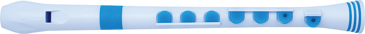 Nuvo RECORDER+ WHITE AND BLUE