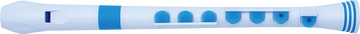 RECORDER+ WHITE AND BLUE