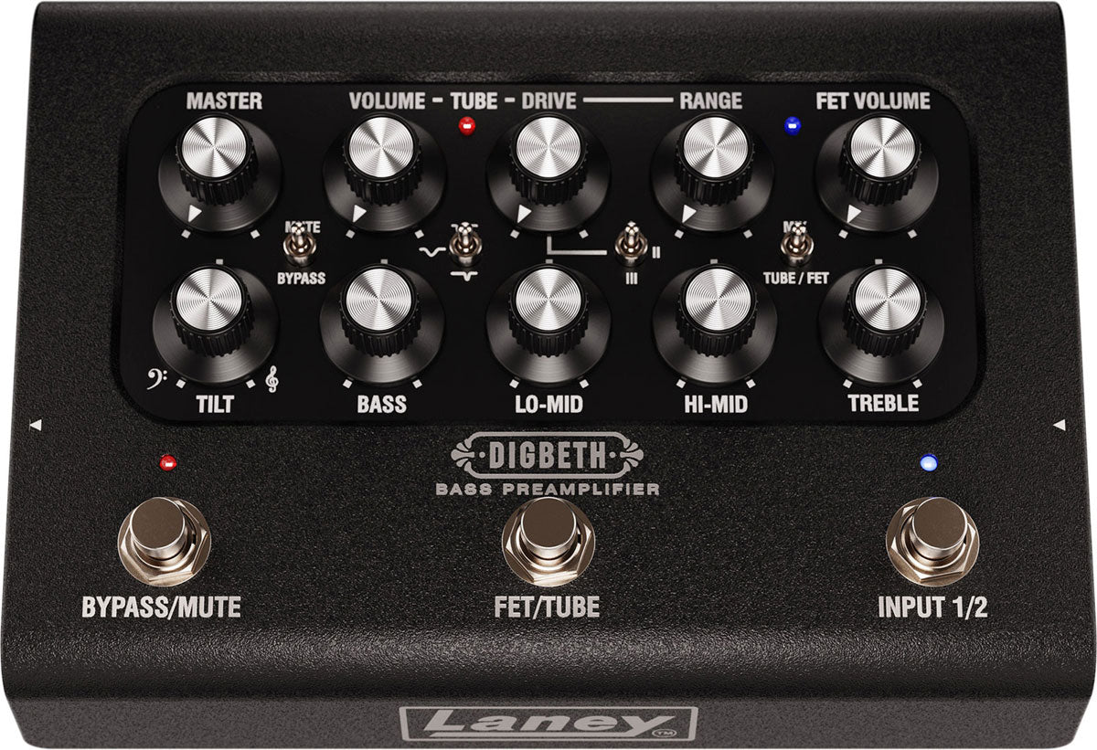 Laney Black Country Customs Digbeth Nathan East Voorversterker DI