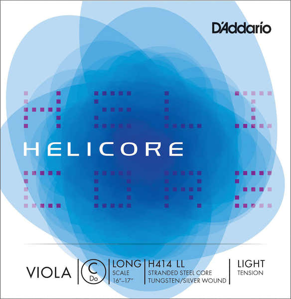 D'ADDARIO STRING ONLY (C) FOR HELICORE VIOLA "LONG SCALE" TENSION LIGHT