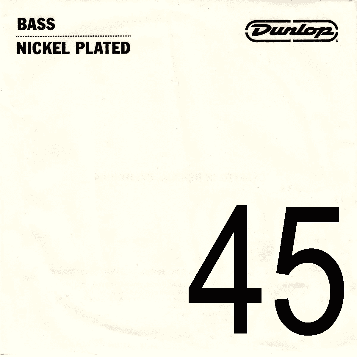 Dunlop NICKEL THREADED BASS ROPE .045