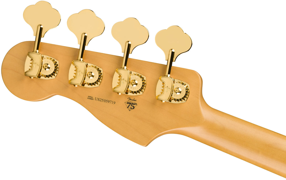 PJ Bass American Professional II LTD 75 Anni MN 2-kleurige Sunburst