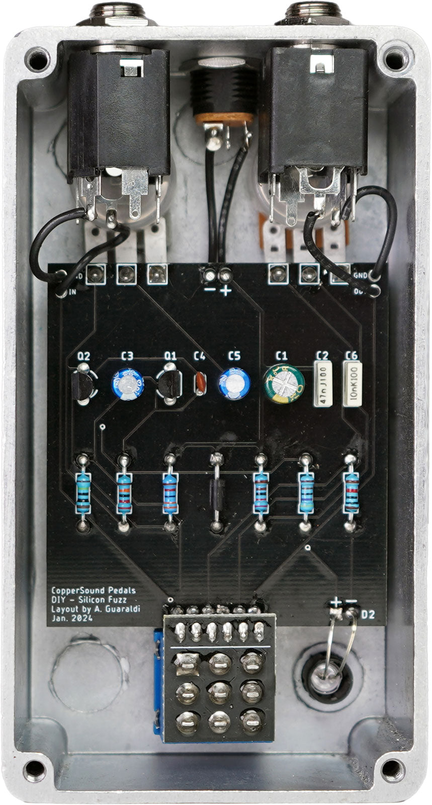 Cir-Kit componentenzak siliciumfuzz