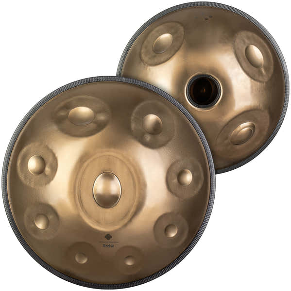 Sela Percussion Harmony Handpan D Kurd 9+3 - Stainless Steel