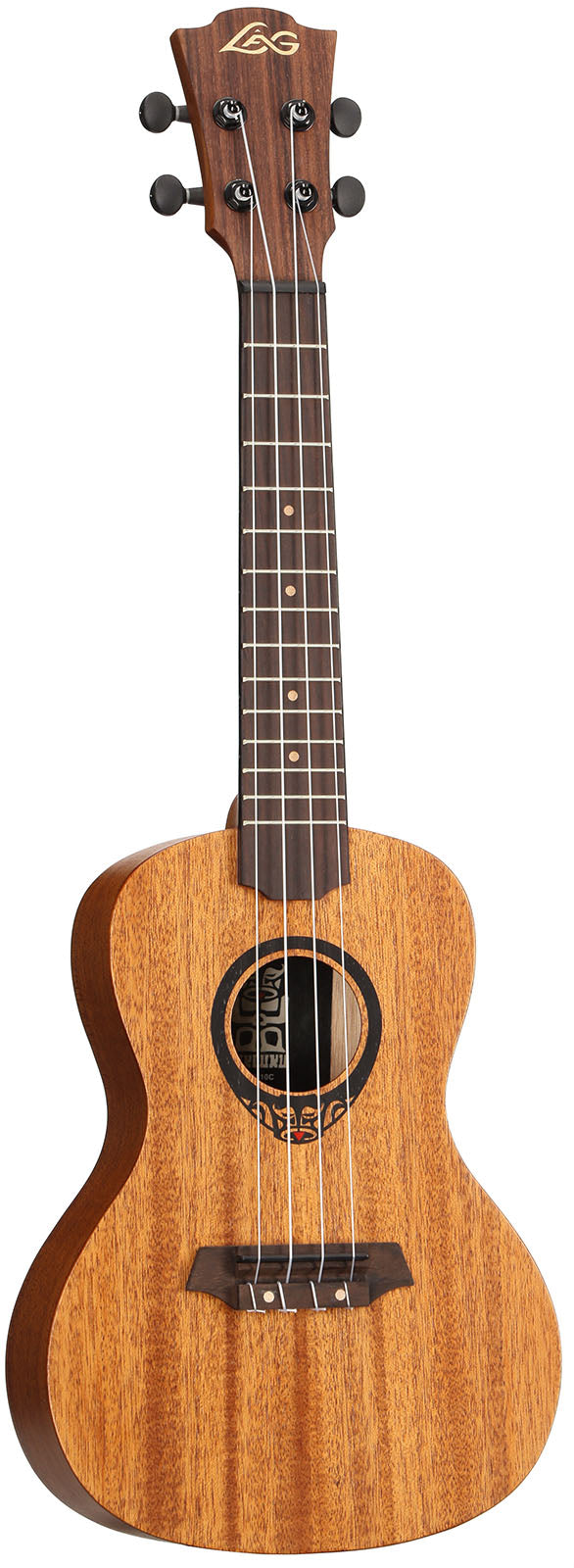 Lâg Tiki Tku110C Concert-ukelele met slanke gebogen achterkant