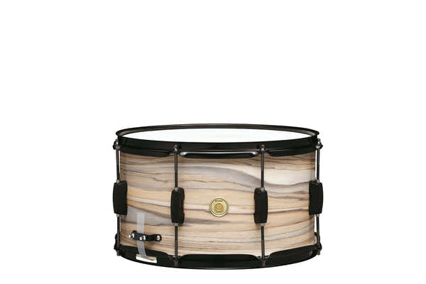 Tama WOODWORKS 8"X14" SNARE DRUM NATURAL ZEBRAWOOD WRAP