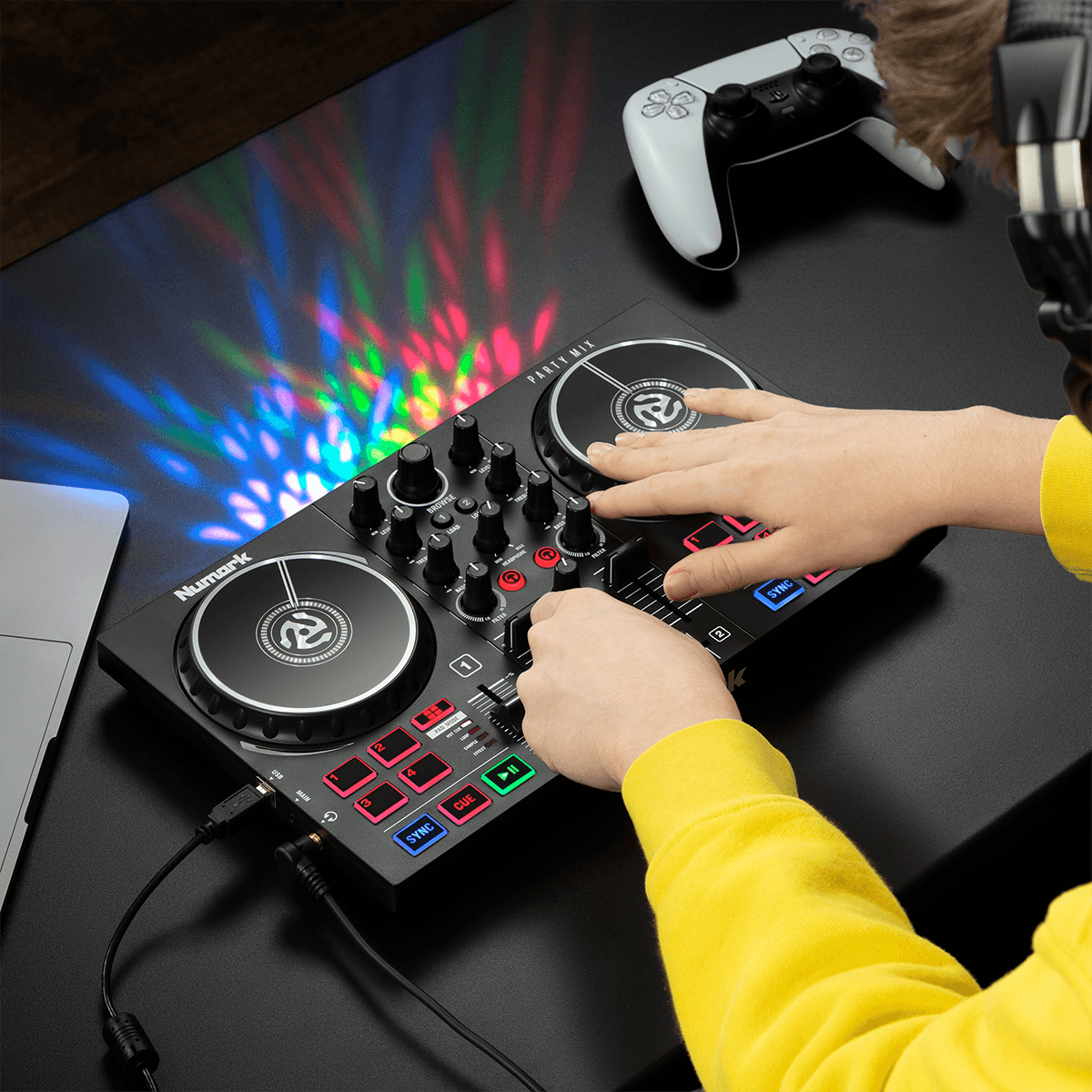 PARTY MIX 2 - 2-KANAALS DJ-CONTROLLER