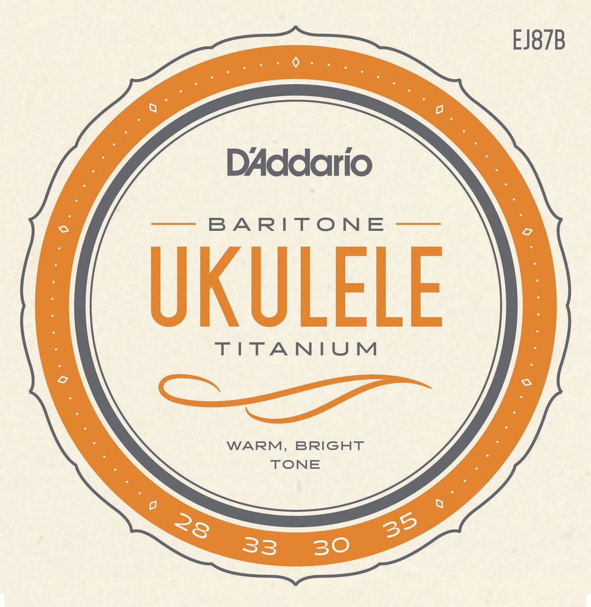 EJ87b Titanium Ukulele Snaren Bariton