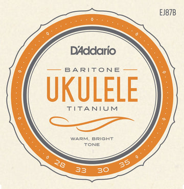 EJ87b Titanium Ukulele Snaren Bariton
