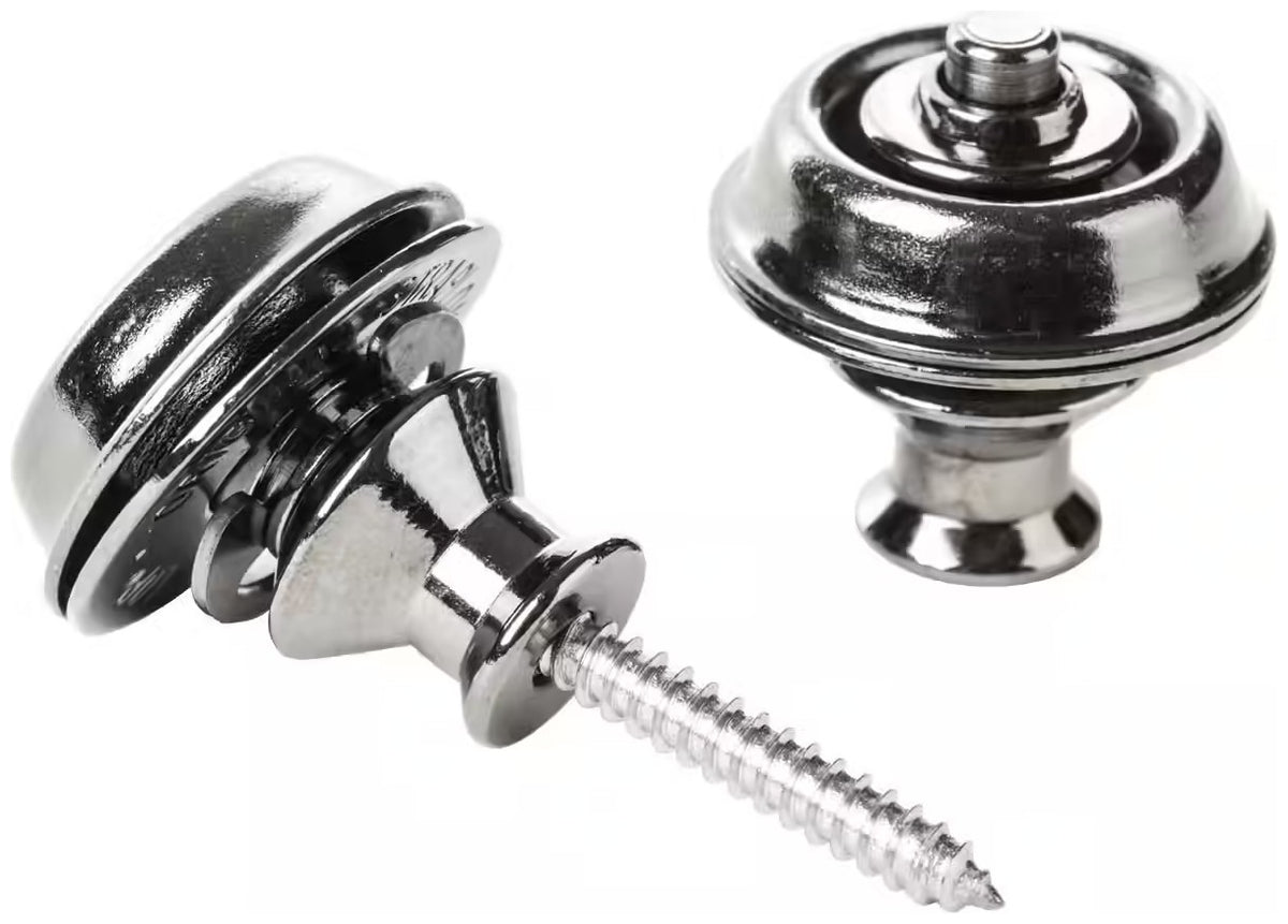 Straplock Dual - Zwart chroom