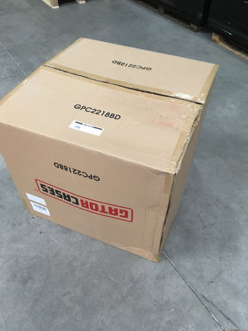 Gegoten Koffer Grooves Voor Basdrum 22" X 18" - B-Stock