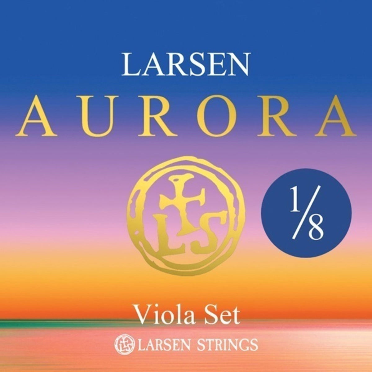 Larsen Strings Aurora 1/8 Set - Medium