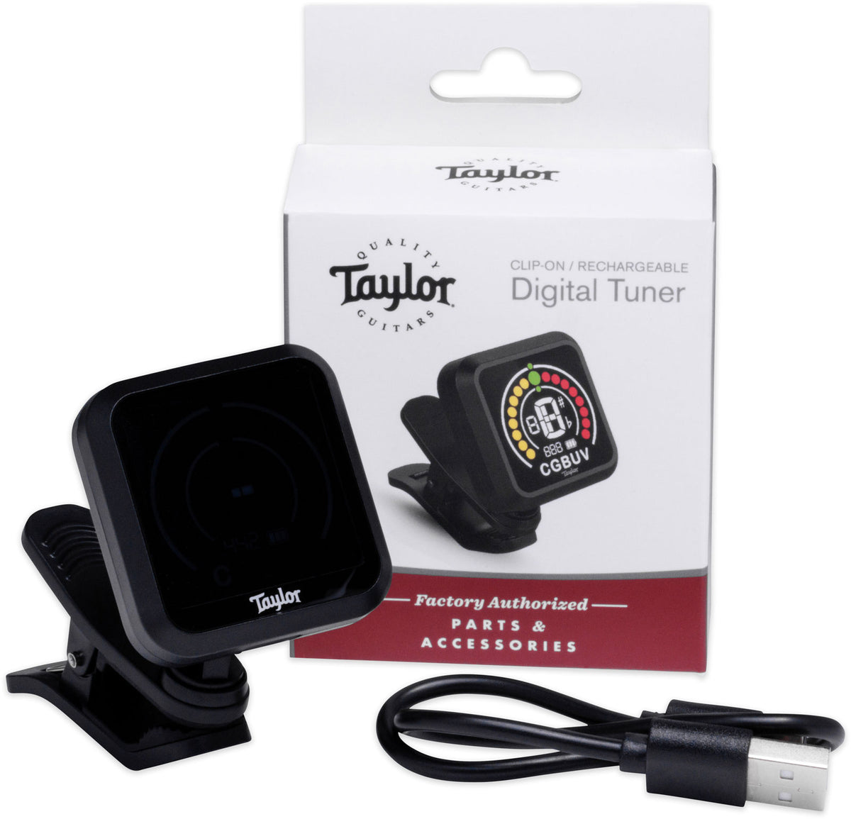 Taylor Digitale tuner K9 Oplaadbare batterij