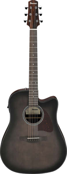 Ibanez AAD70CETBN Geavanceerde transparante houtskoolburst