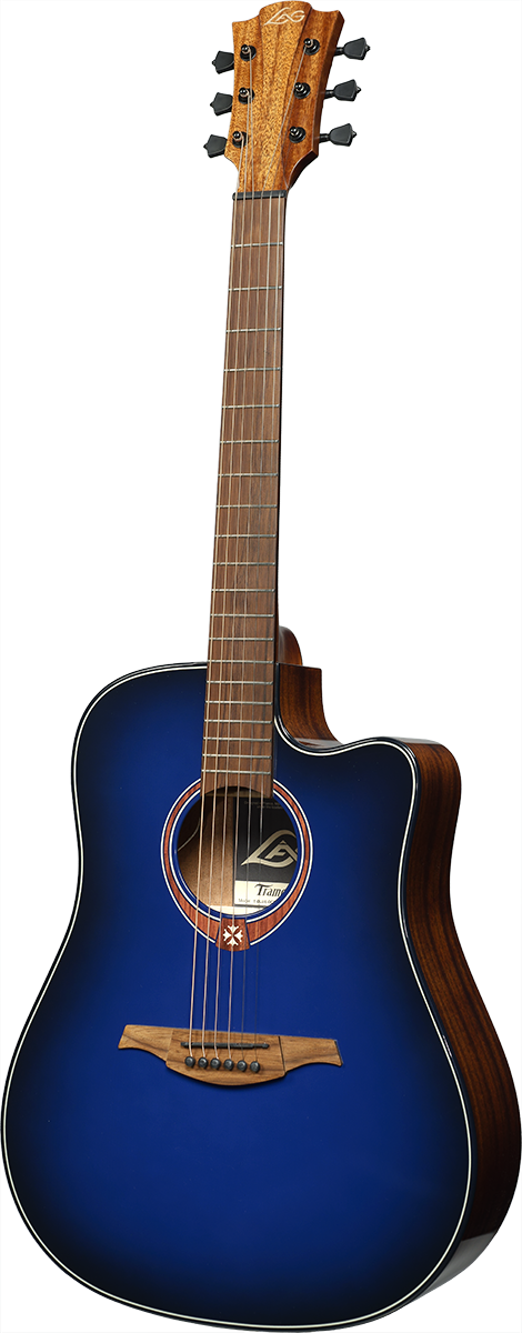 Tramontane T-Blue-DCE Dreadnought Ctw Blauw Burst