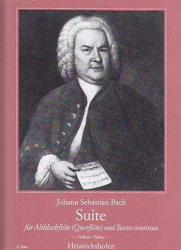 Bach J.S. - Suite BWV 997 - Flute A Bec Alto et BC