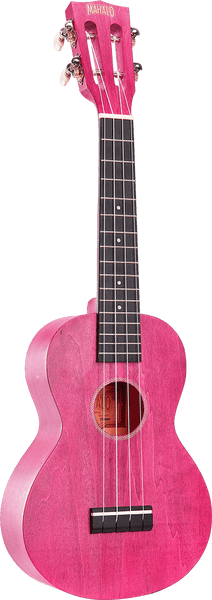 Ukulele Island Concert Cherry Red + Hoes